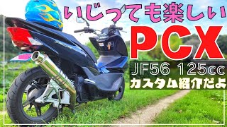 【PCX125】カスタムしても楽しい 最高峰のスクーター PCX HONDA【JF56】125cc 原付 2種　ホンダ 本田　ドレスアップ　改造