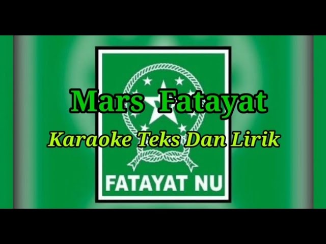 Mars Fatayat Karaoke Lenkap Dengan Teks Dan Lirik nya class=