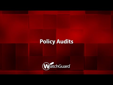 Demo: Policy Audits