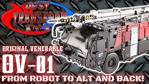 JUST TRANSFORM IT! (NOW WITH TALKING): Original Venerable OV-01 (Sentinel Prime)