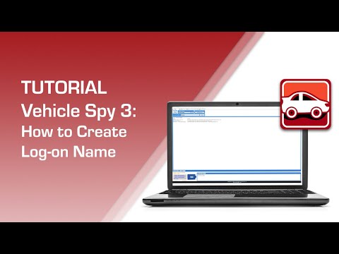 How to Create Logon Screen in Vehicle Spy 3