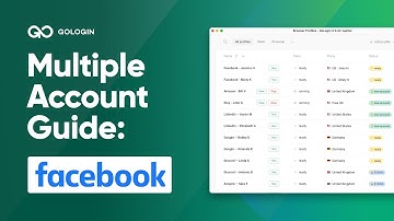 How to run multiple accounts on any website with GoLogin