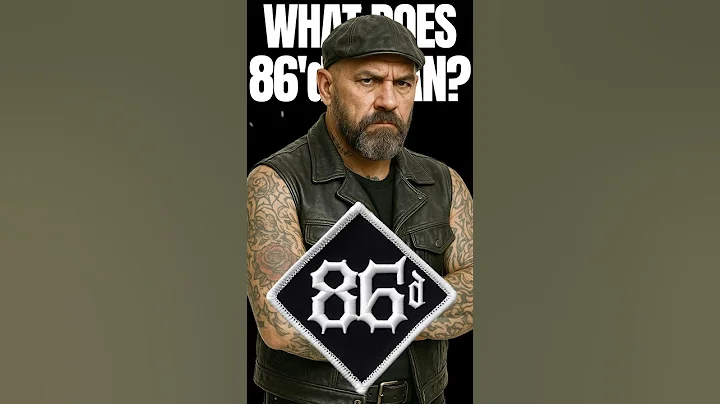 What does 86 mean in the biker world?