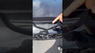 The $90,000 Genesis GV80 Black Edition is very black. 🖤🖤🖤