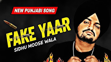 FAKE YAAR | ਦੱਲਾ ਯਾਰ | Sidhu Moosewala New Song 2025 Ai Tribute 4K | Inspirational Remix |