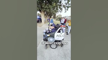 Police Officers Surprise Their Biggest Fan ❤️