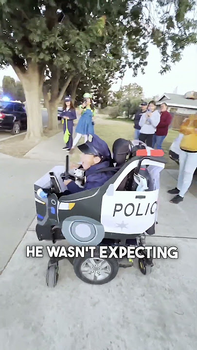 Police Officers Surprise Their Biggest Fan ❤️