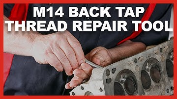 ARES 10111- 🔨 M14 Back Tap Thread Repair Tool 🔨 Perfect for O2 sensor & small engines
