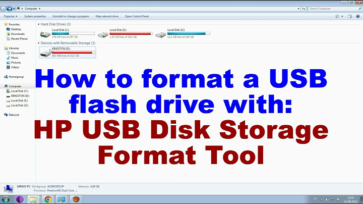 Phaần mềm hp usb disk storage format tool là gì