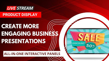 Using All-In-One Interactive Flat Panels to Create More Engaging Business Presentations