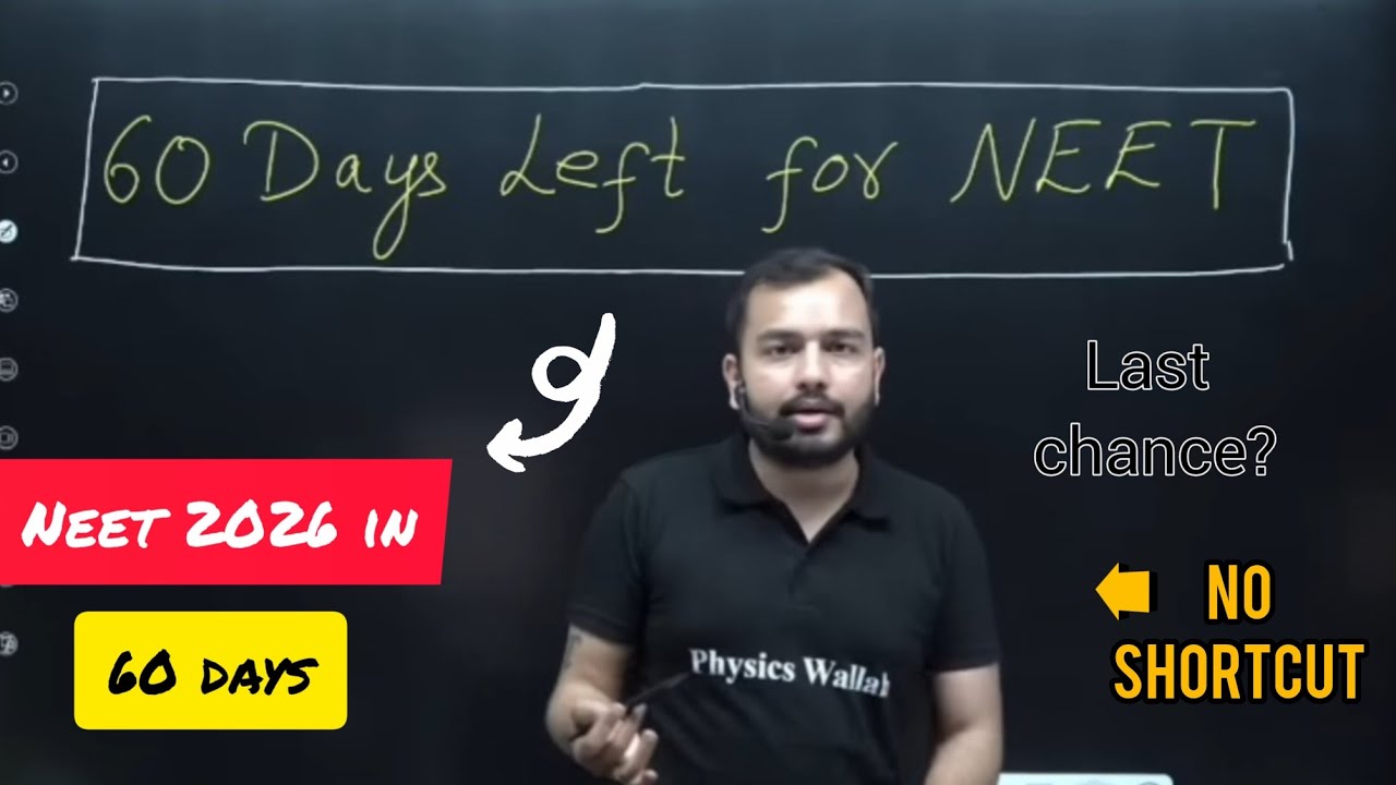 Last 60 days TIME TABLE by ALAKH sir #neet2026  #motivation 
