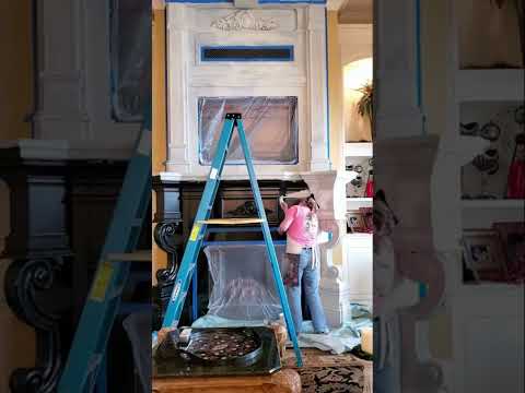 Fireplace Makeover #shorts