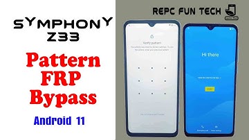 symphony z33 frp bypass 2022 | symphony z33 hard reset | symphony android 11 frp reset