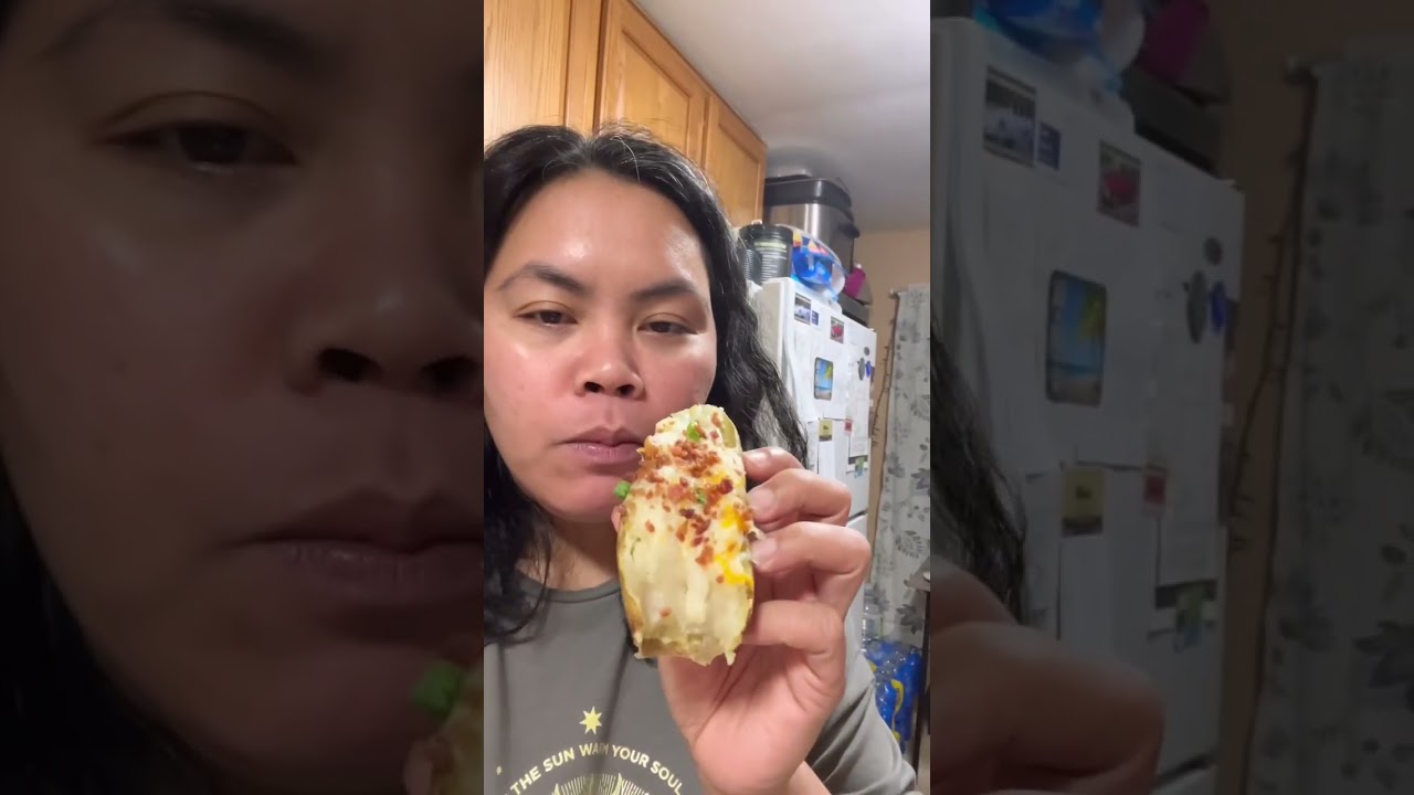 Overloaded baked potatoes 