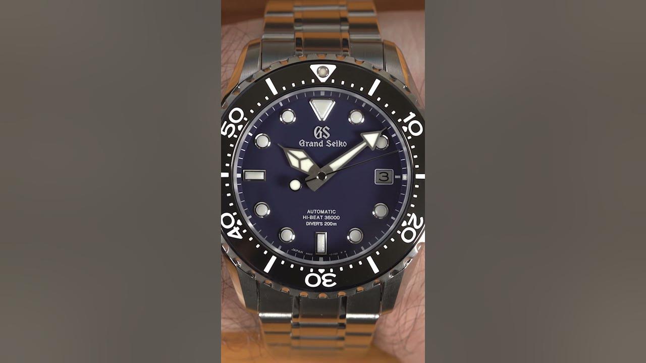 Quick Opinion! Grand Seiko SBGH289 Diver. Time to throw away your Rolex? -  YouTube