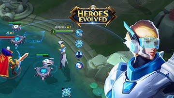 Hero Ability Showcase : E-stein | Heroes Evolved