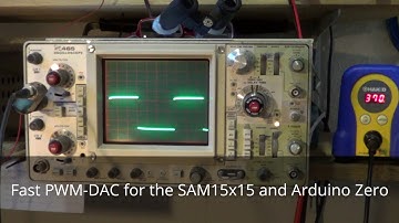 Fast PWM-DAC for the SAM15x15 and Arduino Zero