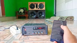 Amplifier kecil buat Angkat Speaker 15'x2 dan 12'x2 Wong Deso Ngawur😁