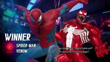 Requested MARVEL VS. CAPCOM: INFINITE: Venom and Spiderman Arcade Gameplay