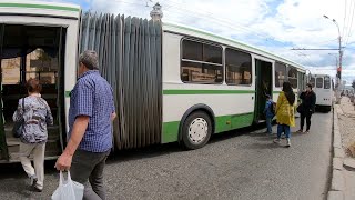 Кострома, 101 маршрут на ЛиАЗ 6212, часть 1