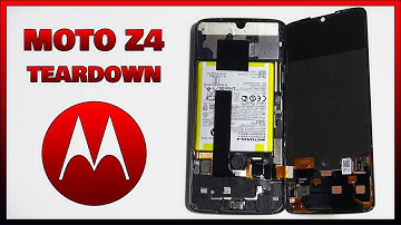 Motorola Moto Z4 XT1980 Disassembly Teardown Repair Video. *Stop Motion*