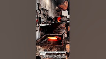 Work tool blacksmith forge for traditional metal hardening