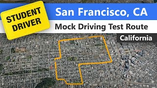 Famous San Francisco Driving Test Route - Mock California DMV Route Wealth