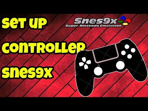 How to set a controller on SNES9X on Pc Windows