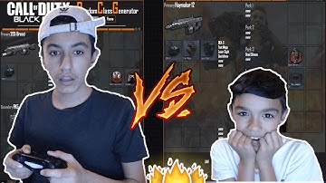 Black Ops 3 Random Class Challenge Against Little Brother! (Rage)