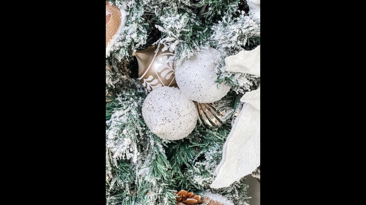 How to make ornament clusters for Christmas tree! YouTube