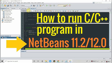 How to Run C/C++ Program in NetBeans 11.2 on Windows 10?