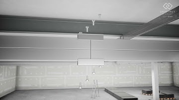 Unistrut Midwest Ceiling Grid – 3D Animation & How It Works | PinkSquare