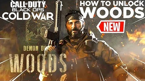HOW TO UNLOCK FRANK WOODS OPERATOR IN MODERN WARFARE.. (Black Ops Cold War Pre-Order Bonus)