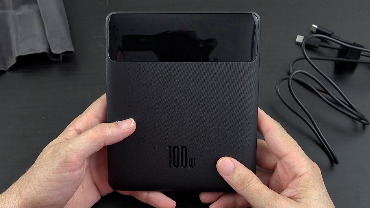 Baseus Laptop Power Bank - 100W Blade USB C Portable Charger