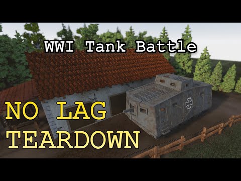 NO LAG Teardown Short | WWI Tank Battle