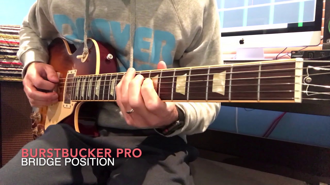 Burstbucker Pro and OX4 Low Wind Pickup Comparison
