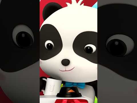 #shorts 마법의 주방: 아기 팬더 요리사 6 | 인기동화 | 베이비버스 | BabyBus