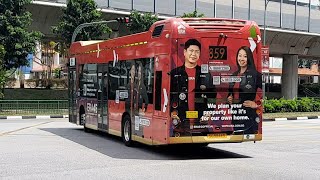 (ERA 45th Anniversary) SG3044S(MDDEP) On Service 859 At Yishun Avenue 2