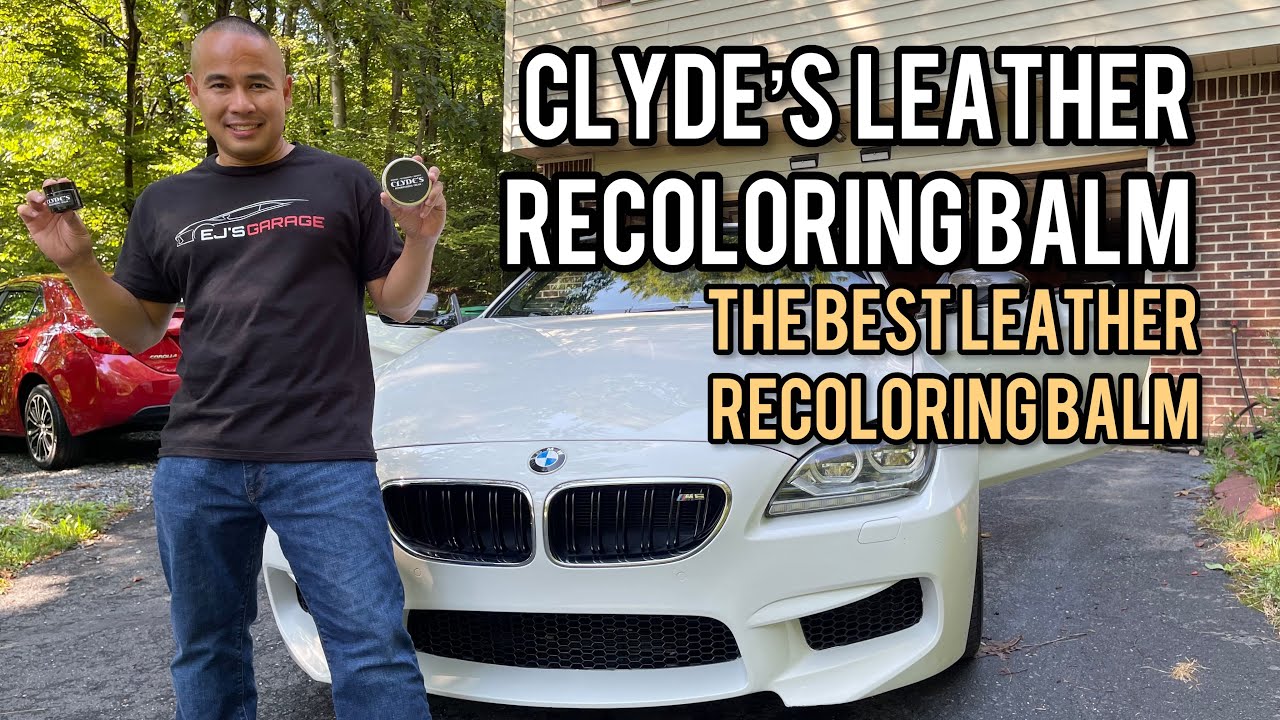 How to Use Clyde's Leather Recoloring Balm OMG! I found the Best