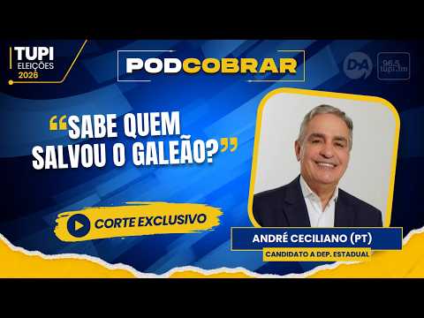 “Galeão was going to close,” says André Ceciliano