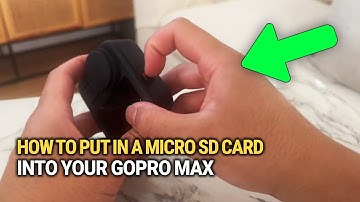 How To Put In A Micro SD Card Into Your GoPro Max: Quick Guide!