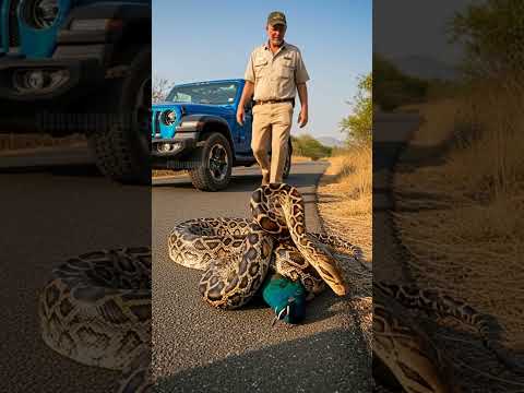 Park Ranger Saves Peacock From Deadly Snake! #wildlife #rescue #animals