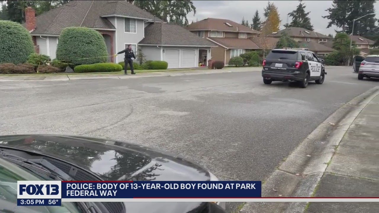 Body of 13-year-old found in Federal Way park | FOX 13 Seattle - YouTube