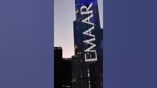 Dubai Fountain View from Dubai Mall#burj khalifa#fountain show#dubai
