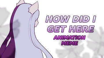 How did I get here // ANIMATION MEME