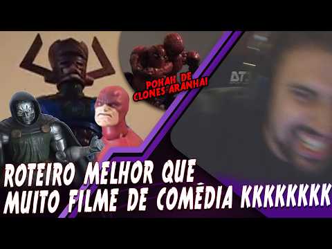 A Batalha ÉPICA dos Heróis Vs Galactus! (Só que são bonecos kkkkk)