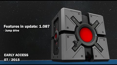 Space Engineers - Update 01.090: Jump drive