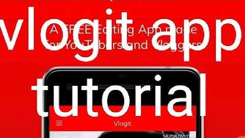 vlogit video editor// vlogit video editor tutorial
