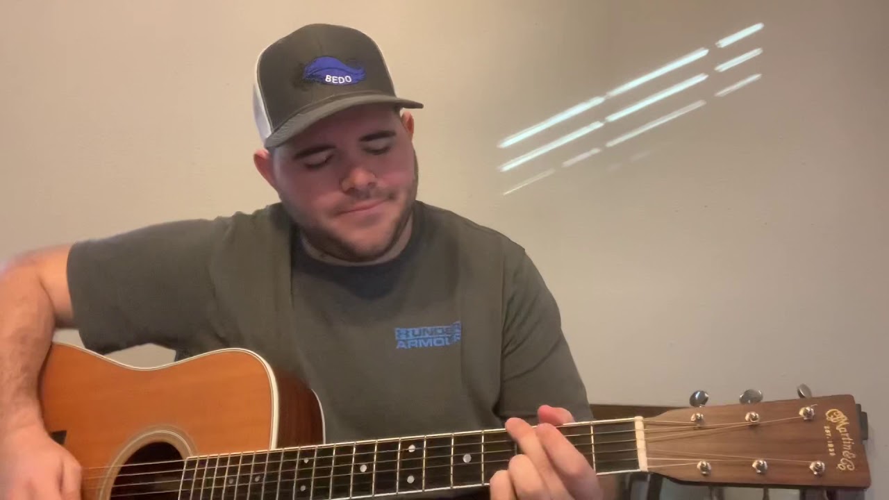 Riley Green - I Wish Grandpas Never Died | Acoustic Cover | Dustin Lee GUEDRY