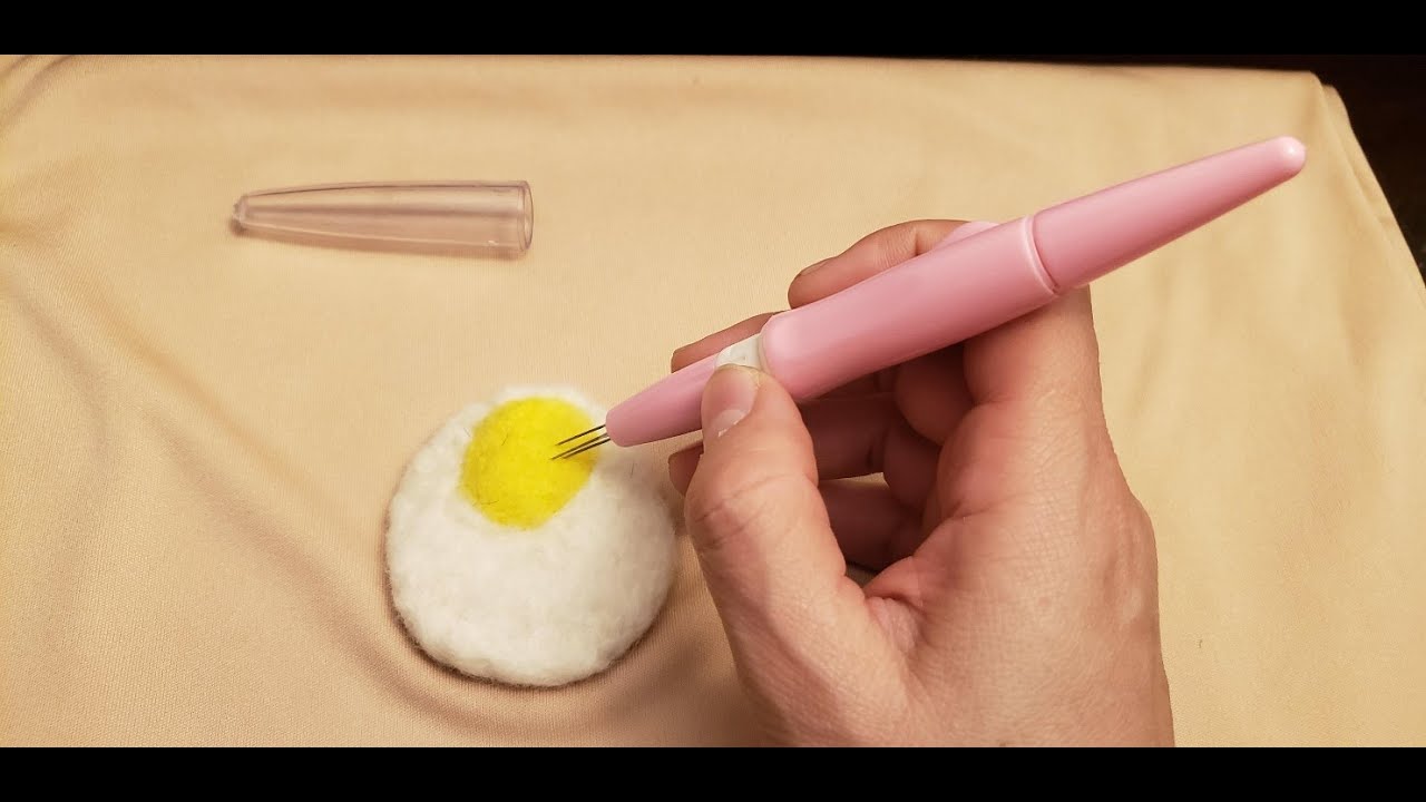 Phinus Needle Felting, Felting Needle Tool with 3 Needles, Pen Style